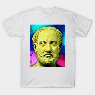 Thucydides Colourful Portrait | Thucydides Artwork 7 T-Shirt